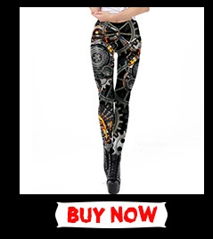 Gothic Ouija Printed Leggings Goat Horn Workout Pants Women Elastic Hexagram Trousers Black Bottoms Female workout leggings