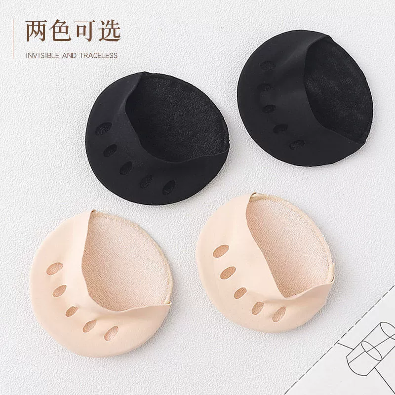 Накладки на переднюю часть стопы — противоскользящие, обезболивающие, износостойкие, тонкие губчатые накладки, дышащие накладки на половину размера, износостойкие накладки для ног для женщин.