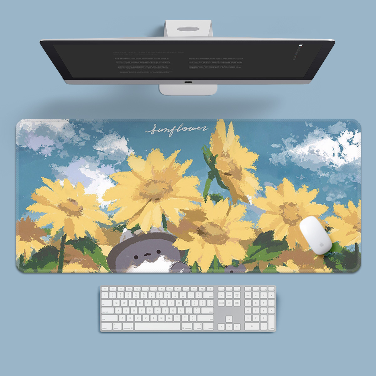 치유 고양이-푸른 하늘