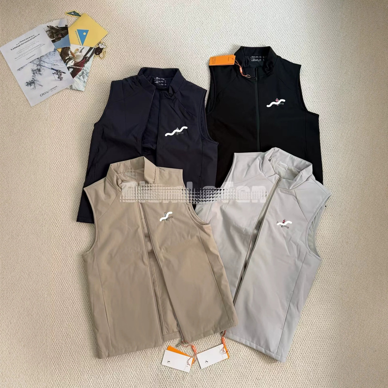 New style vest with stand-up collar, men's casual, Binyin brand, complete outdoor collection, fleece-lined, sleeveless, unisex, business style, autumn wholesale New style vest with stand-up collar, men's casual, Binyin brand, complete outdoor collection, fleece-lined, sleeveless, unisex, business style, autumn wholesale