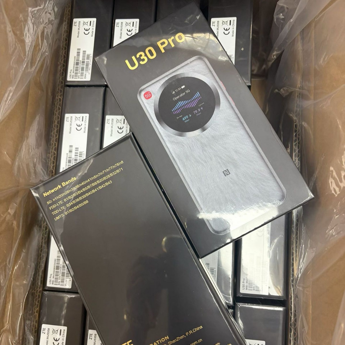 Suitable for Zte U30 Pro 5G4G Wireless Router Plug-In Card Portable Wifi Dual-Band International Version