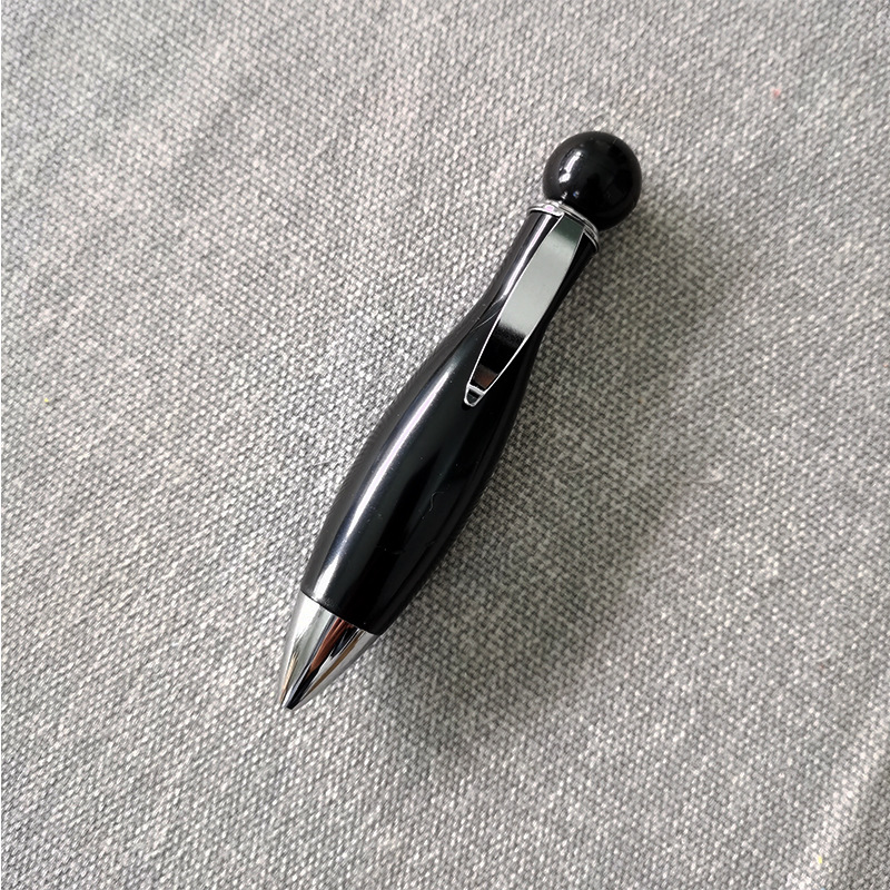 Bolígrafo gordo torcido corto del Boliche al por mayor bolígrafo del regalo del estudiante de la escuela primaria