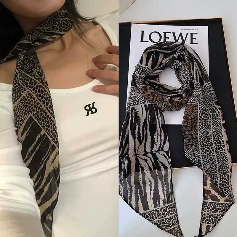 Classic buckle, universal scarf, simple and elegant design