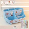 Cute pens holder for elementary school students, capacious stationery, modern storage box