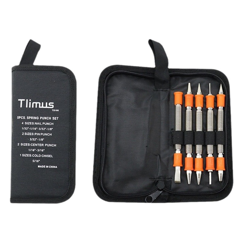 5 piezas herramienta de primavera traje primavera punzonado clavo punzonado centro punzonado cincel pin punzonado cincel