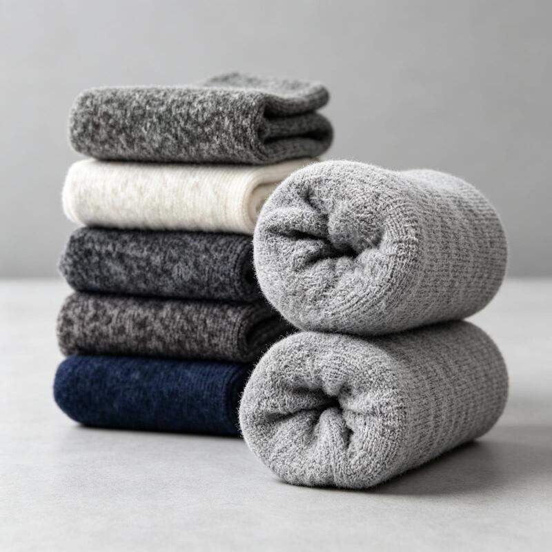 European and American retro-style long socks, men's warm, thick, and fleece-lined mid-calf socks for autumn and winter, trendy European and American retro-style long socks, men's warm, thick, and fleece-lined mid-calf socks for autumn and winter, trendy