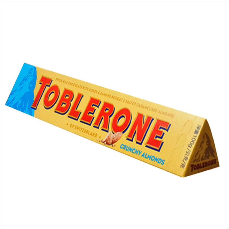 Импортированный треугольный шоколад Toblerone (Toblerone) 100 г — assorted вкусы: молочный, тёмный, белый, солёный