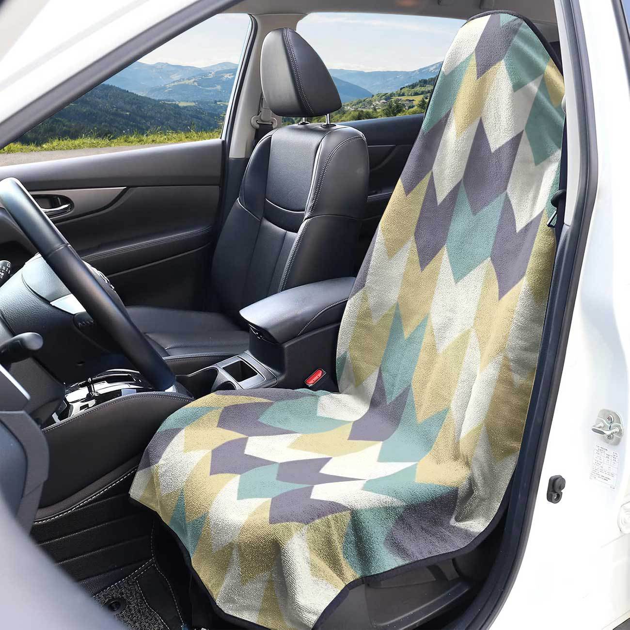 Car seat towel cover for front seats, suitable for gym and exercise, universal for all seasons, car use 171