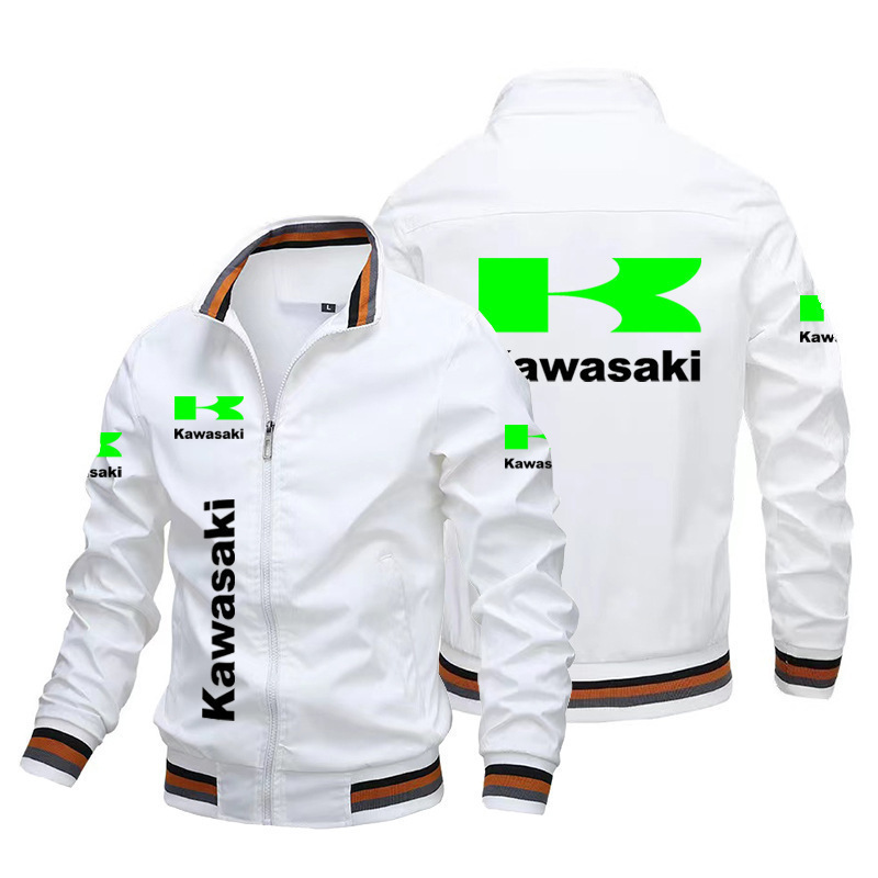 Cross-Border Trade Motorcycle Off-Road Casual Jacket Trendy Sports Men's Fashion Zip-Up Large Size Men's Logo Jacket Cross-Border Trade Motorcycle Off-Road Casual Jacket Trendy Sports Men's Fashion Zip-Up Large Size Men's Logo Jacket