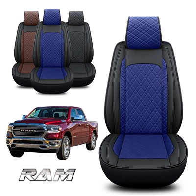 Ram Ram1500 25003500 Pickup Truck Seat cushion, seat cover - black-blue