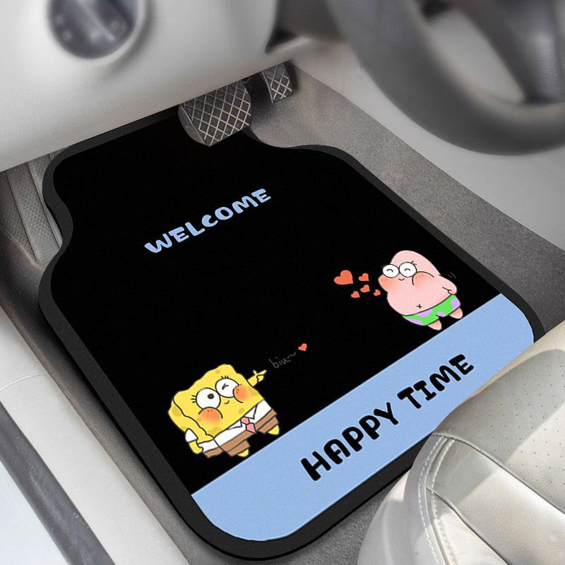 通用汽车脚垫硅藻泥止滑吸水耐磨地毯式耐脏单片车垫套脚踩垫