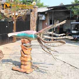 海洋生物电动模型 厂家直销大型仿真硅胶鱿鱼 海洋博物馆装饰场景