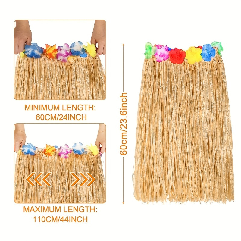 Ventas transfronterizas hot hawaiana Hula Set de guirlandas de colores Hula Party Cosplay Ropa