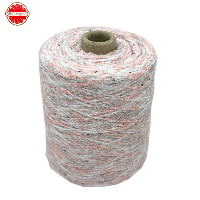Manufacturers Wholesale Chenille Sequin Yarn Polyester Autumn and Winter Yarn Chenille Wool Wholesale