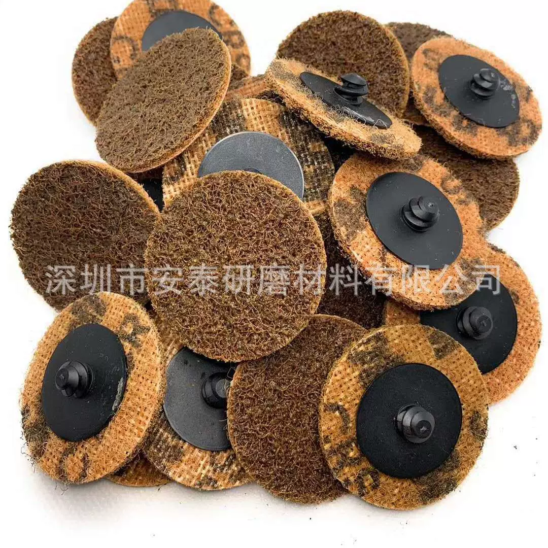 厂家批发尼龙转矩砂碟2寸转聚打磨片托盘螺旋托盘转锁砂碟转碟