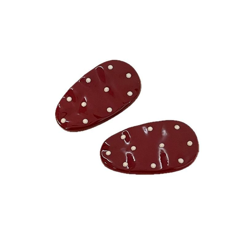 Красная детская заколка с бантом, для чёлки, шпильки, широкий ассортимент цветов, качественный стиль