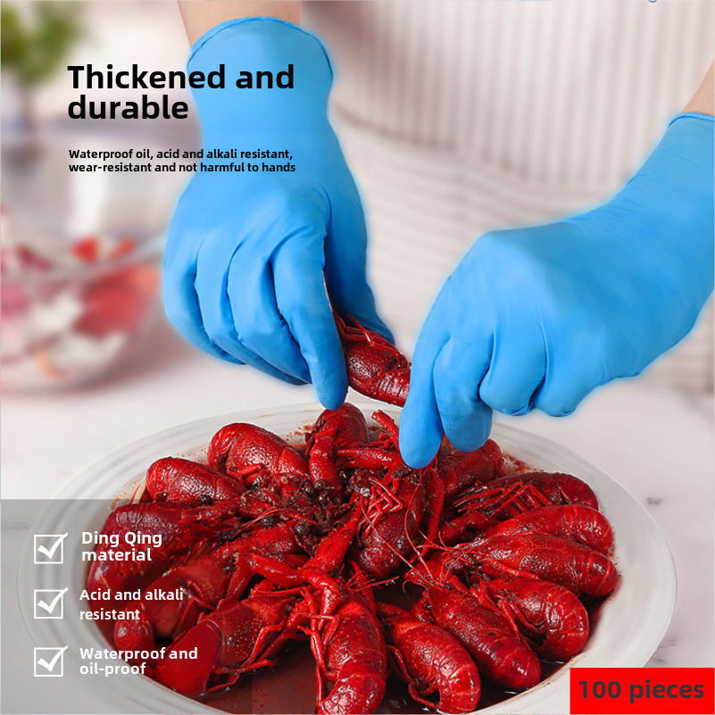 Amberson food grade disposable nitrile rubber gloves Chinese durable…