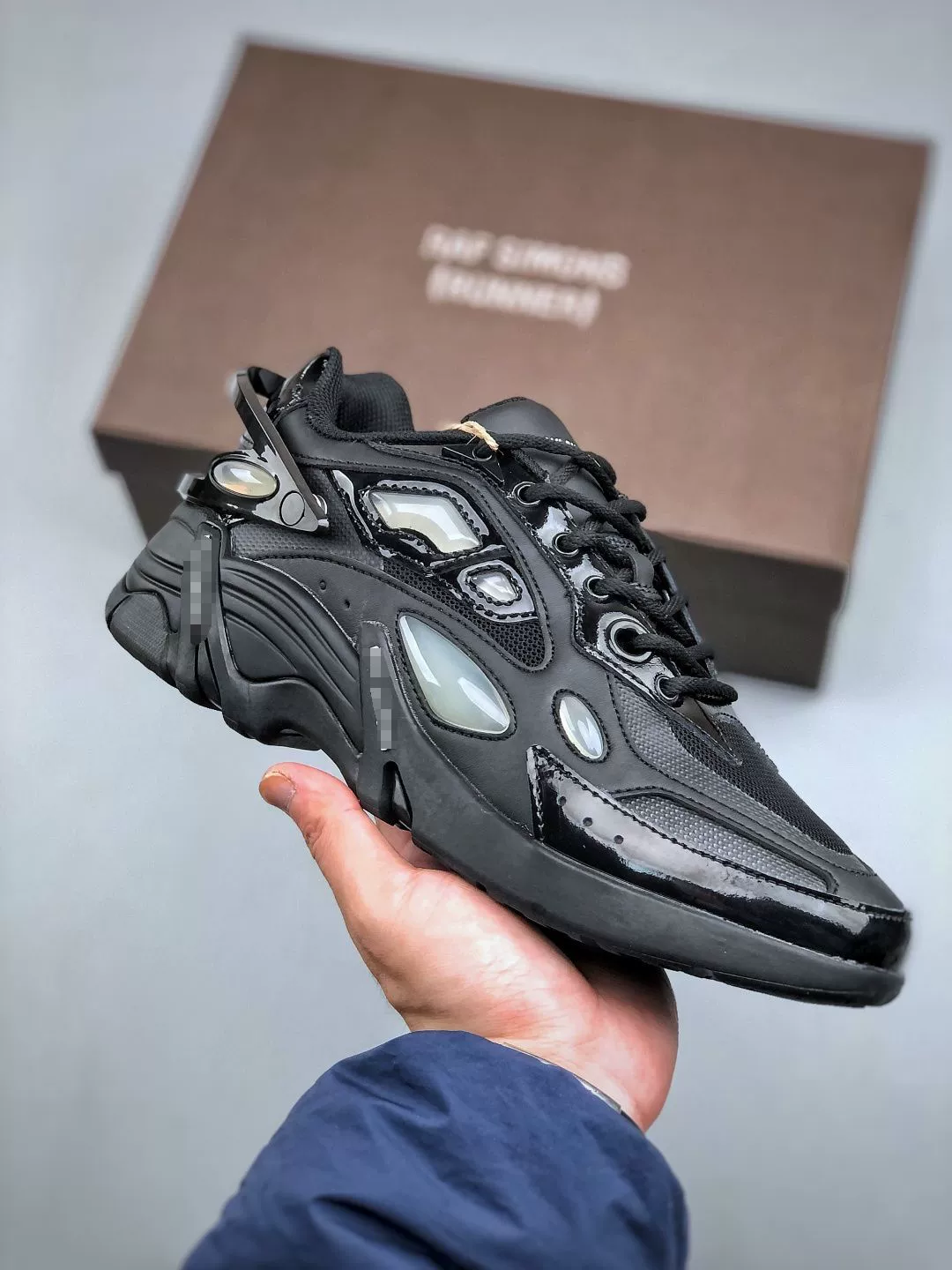 Кроссовки (RAF SIMONS) Cylon-21 — унисекс, ретро массивный стиль, разные размеры
