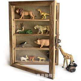 跨境眼影盒展示柜亚克力窗展示照片纪念品收藏架儿童玩具手办支架