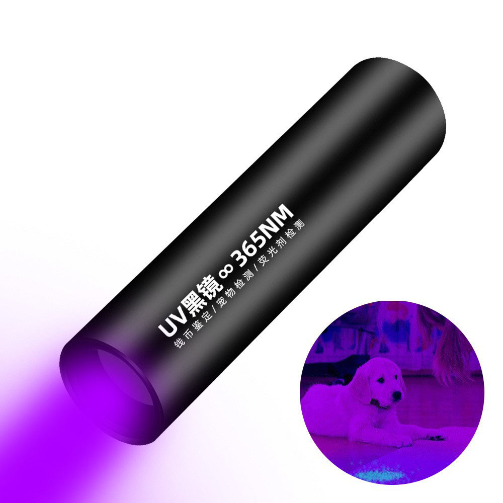Linterna UV 365nm Recargable para Detección