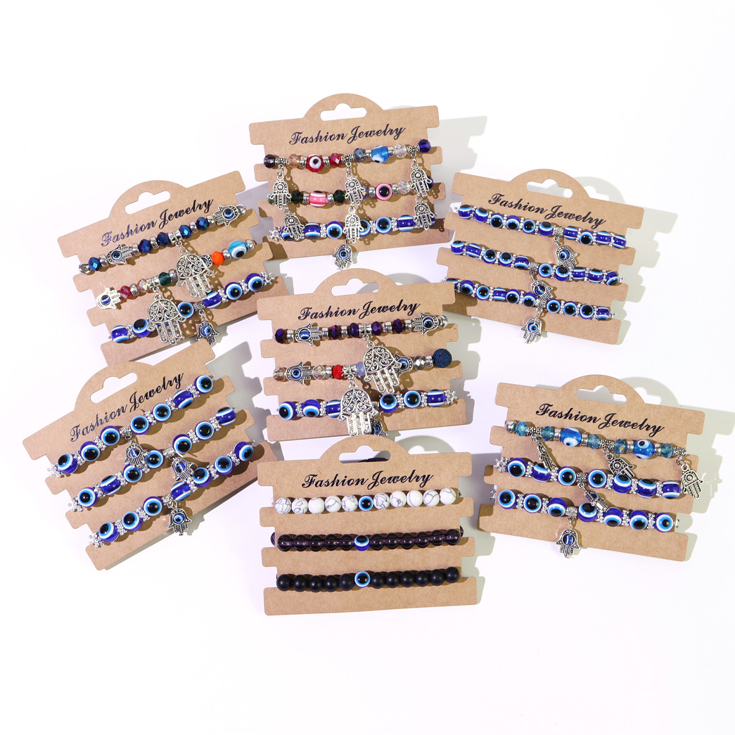 blue crystal bracelet