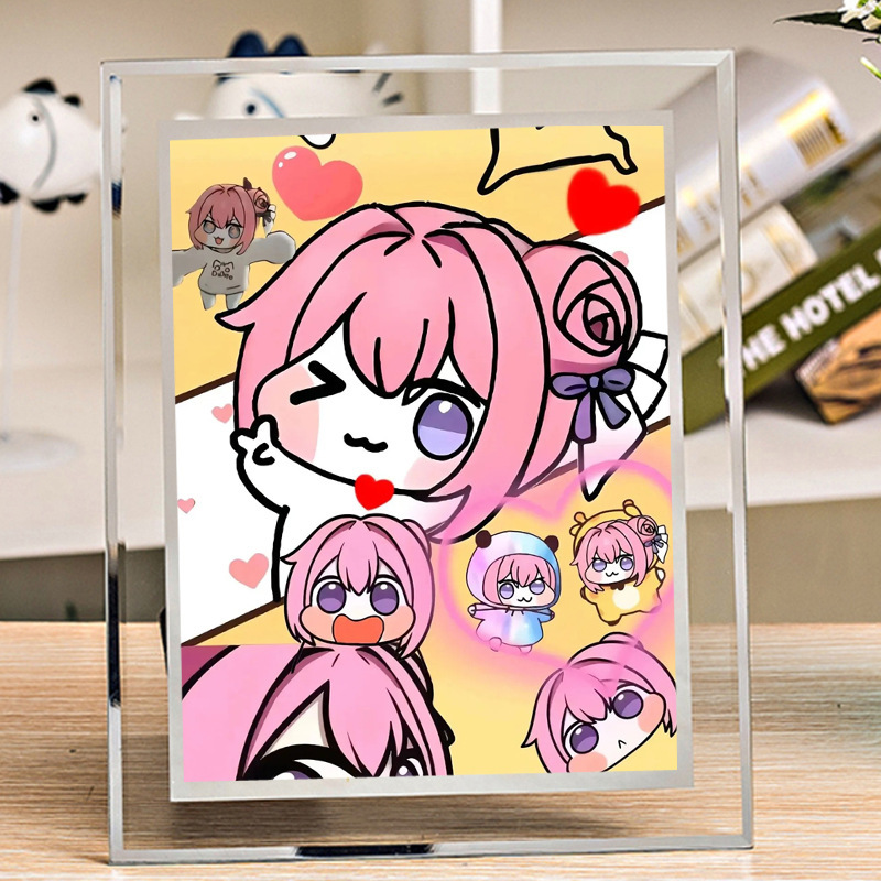 Doro Expression Pack Photo Frame Goddess of Victory Nikke Dormitory Bedroom Desktop Table Photo Gift Ornaments