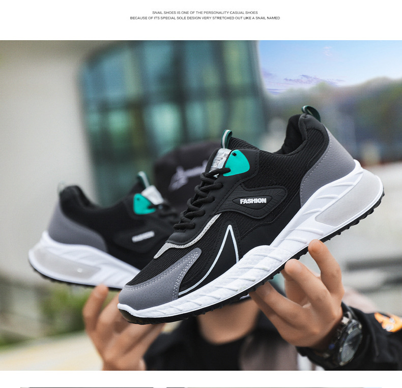 Mannen S Sport Loopschoenen Zomer Nieuwe Casual Ademend Mesh Herenmode Oude Tij_voghion.com