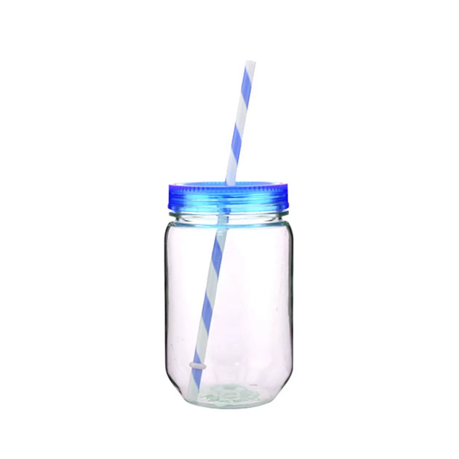 Plastic glass, handle