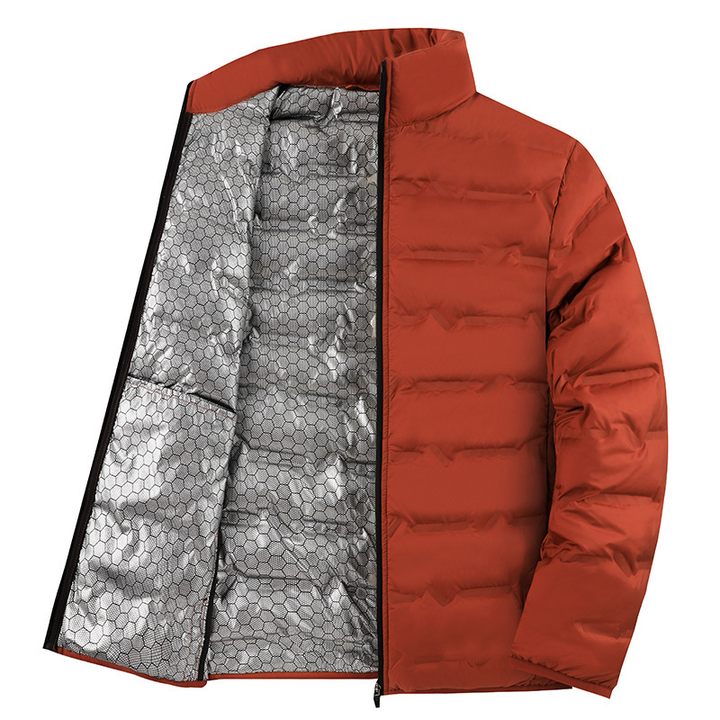 Winter men's and women's down jacket graphene material warm casual light 80 white duck down jacket couple coat