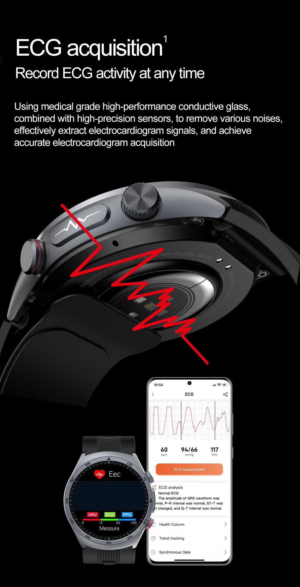 The 2025 new S25 smartwatch, air pump, blood pressure, heart rate, blood oxygen, blood sugar, uric acid, body fat, Bluetooth call undefined