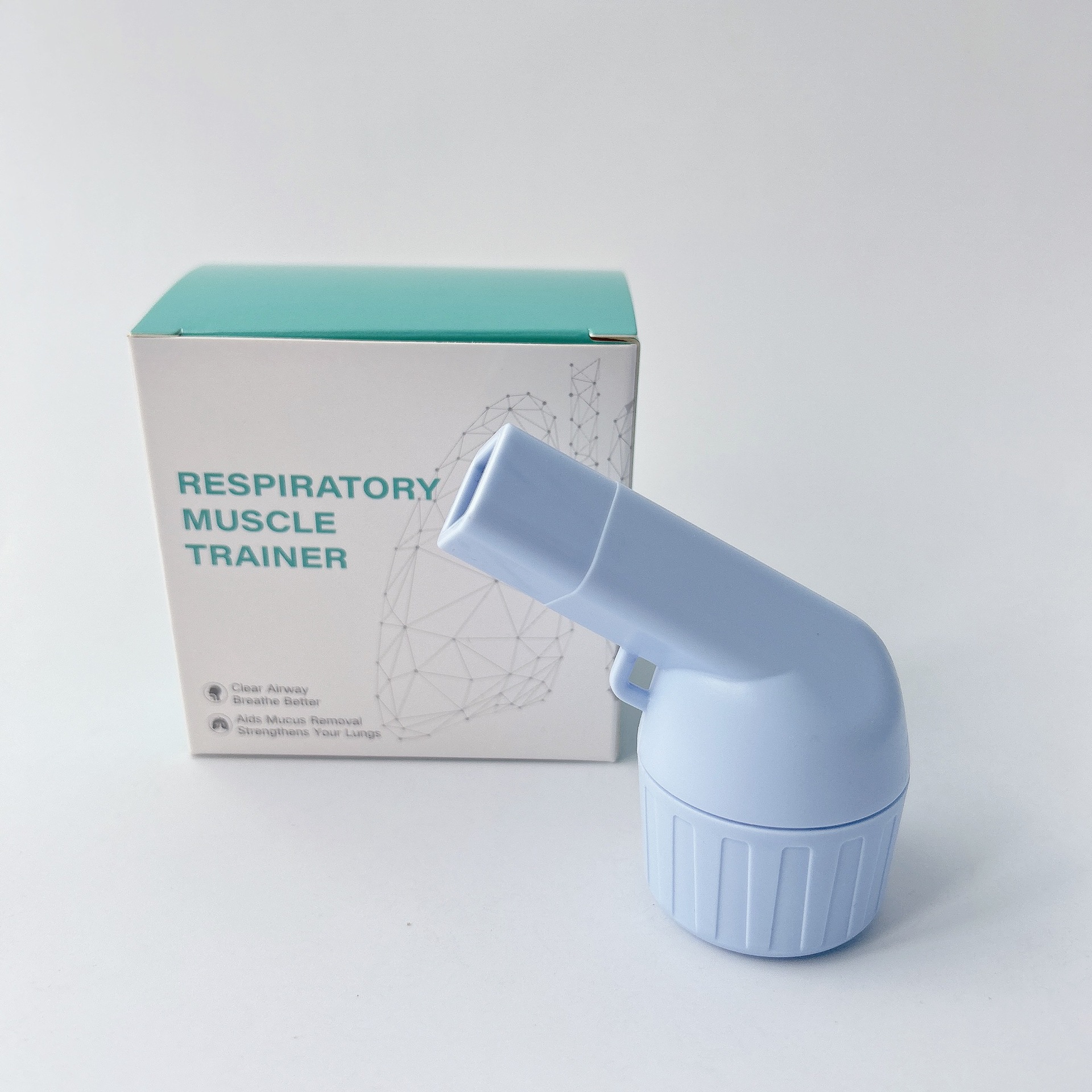 Amazon al por mayor entrenador de respiración Nuevo 01 respiración vibración Extractor de esputo portátil de respiración profunda entrenador muscular pulmonar