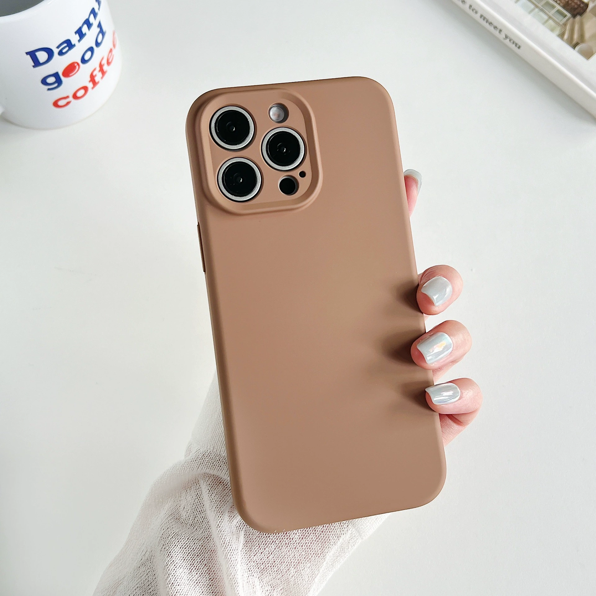Apple, совместимый iphone 16, чехол для телефона, iPhone 16, силиконовая защитная чехол для iPhone15 Pro, 16promax