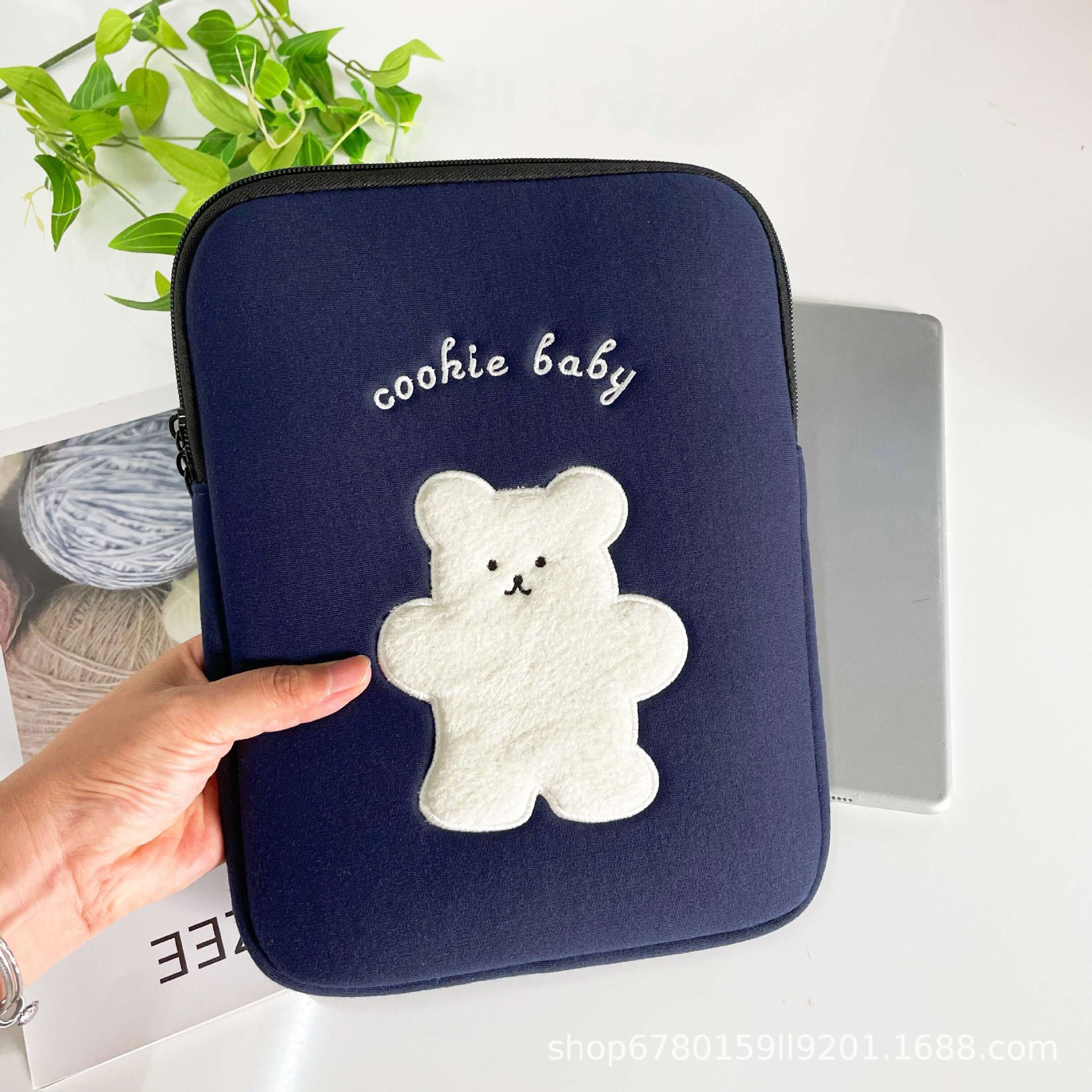 Corea Lindo bolso de la tableta ipad11/10,9 pulgadas Bolsa de almacenamiento Huawei 10,8 pulgadas funda protectora bolsa de forro