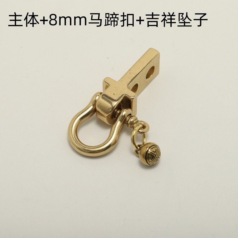 热销实心黄铜青铜微复古重机钥匙扣主体配件厂家直销量大优惠|undefined