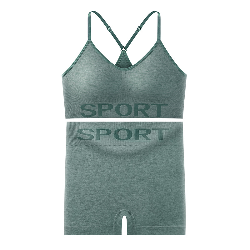 Las mujeres de verano de alta elástico sin costuras sujetador belleza espalda deportes traje a prueba de golpes anti-sacudida sin anillo de acero transpirable desgaste interior desgaste exterior