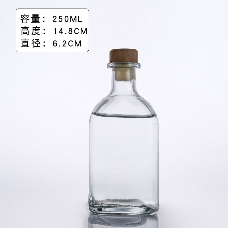 Botella de vino de fruta dulce de fábrica Beirui, botella de vidrio, botella de vino oolong, botella de vino multifuncional de fruta de ciruela verde, caja de regalo para mujeres