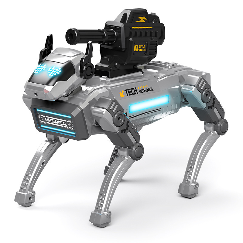 Nuevo robot inteligente perro tecnología programación mecánica perro juguetes para niños robot control remoto cumpleaños otros