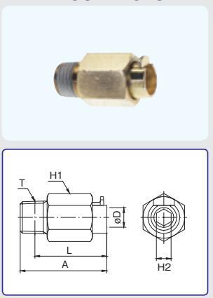 日本千代田接头气管ALE-10-BK-100M议价