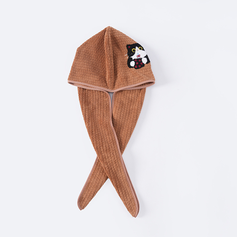 커피캣 슬릿햇 브라운(25*75)