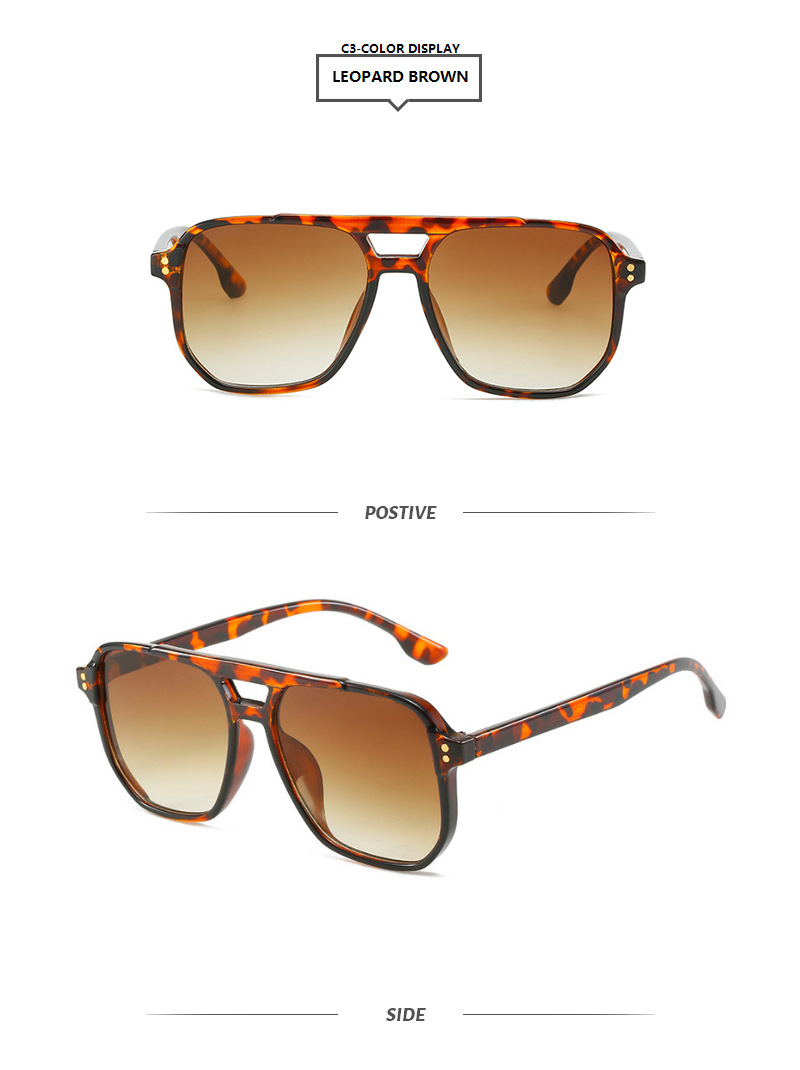 Ac, UV400 Protection Lens Material toad glasses Glasses Style Holiday, Outdoor, Travel Occasion Retro Geometric Ac UV400 Protection Toad Glasses Full Frame Men's Sunglasses