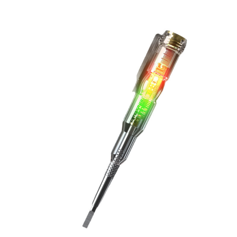 Lápiz Probador de Voltaje para Electricista de Acero al Carbono Aislado con Inducción Inteligente