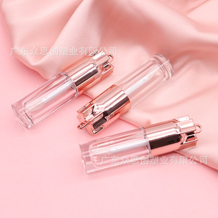 New Small Capacity Pendant Lip Glaze Tube Hanging Ring Lip Gloss Tube Lip Mud Makeup Packaging Manufacturer Direct Hair
