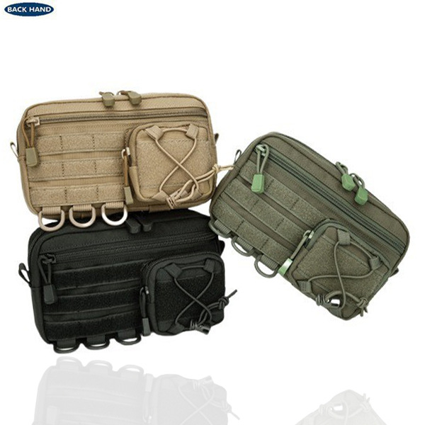 Edc Multifunctional Outdoor Medical Bag Tactical Waist Bag Molle Sub-Bag First Aid Bag Accessories Hanging Bag Mobile Phone Cosmetics Bag