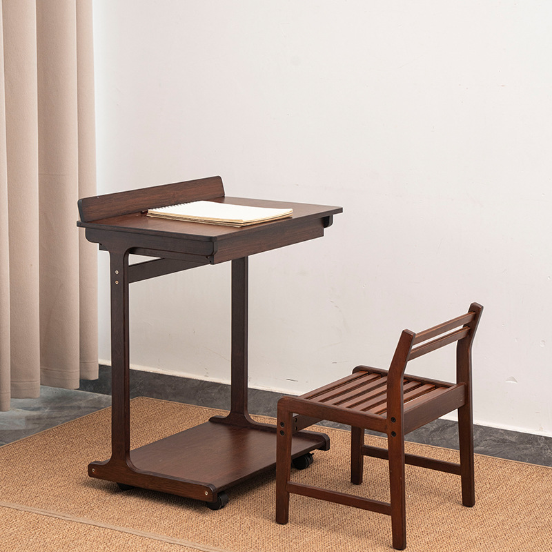 [Champion Side Table Study Table] Side Table 새로운 중국 스타일 바닥부터 천장까지 가정용 단순하고 창의적인 이동식 학습 테이블