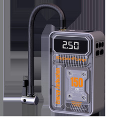 Car air pump mini portable electric car air pump car small wireless digital display tire air pump