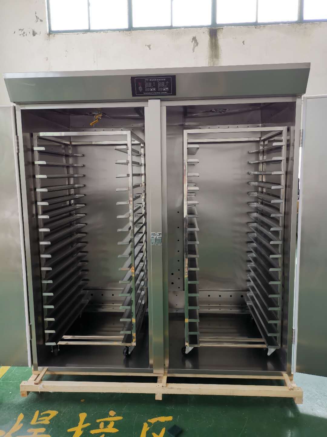 台车架16层32盘耐高温饼盘面包车架热风旋转炉推车不锈钢厂家