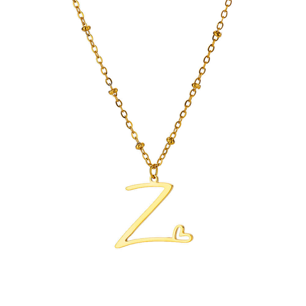 8g Weight 0.03µm-0.05µm Gold Plating Thickness PVD Coated Gold Plating Process Real Gold Plated Plating Material 304 Stainless Steel Pendant Material Pendant Necklace Classification 304 Stainless Steel Chain Material cable chain Chain Type 1 Piece Quantity Holiday, Daily Occasion 304 Stainless Steel Material Letter, Heart Shape Pattern Unisex Gender IG Style, Sweet Style Waterproof Non Tarnish, Plating, Hollow Out Craft PVD Coated Real Gold Plated Letter Heart Shape 304 Stainless Steel IG Style Sweet Waterproof Non Tarnish 304 Stainless Steel Pendant Necklace 34