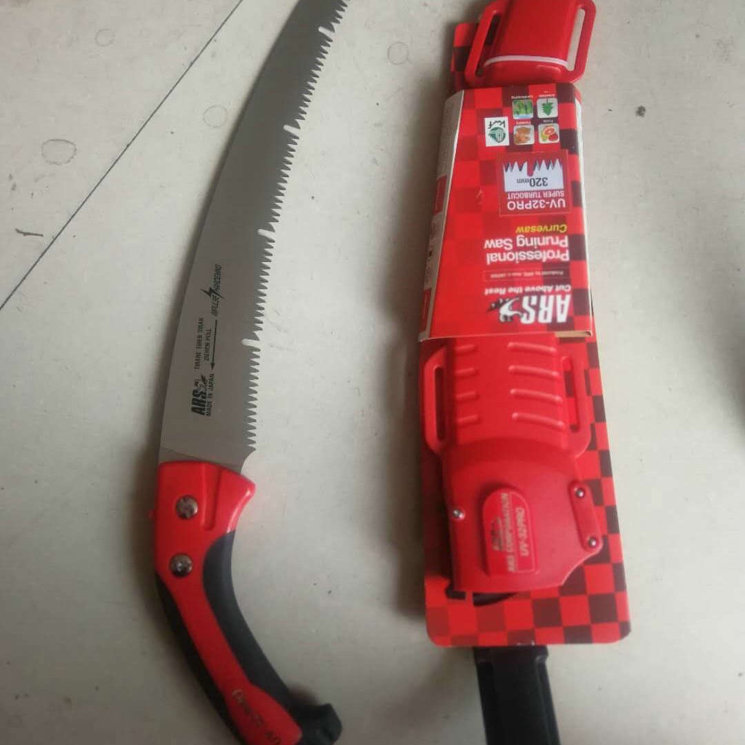 原装进口日本ARSUV32PRO320大锯 长320锯齿4锯厚2.5手锯木工锯