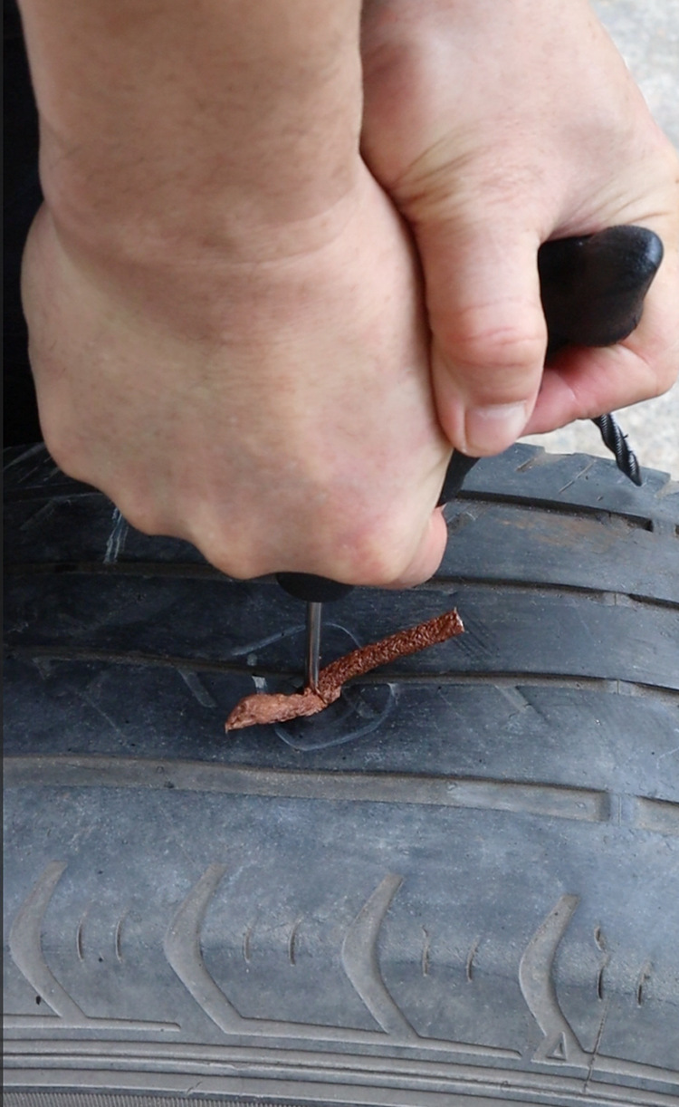Rick RKrubber vulcanized rubber strip car electric car motorcycle tire repair rubber strip emergency tire repair artifact tool