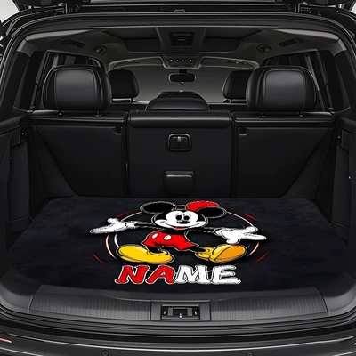 Avtomobil döşəmə paspasları: and Dirt-Resistant Floor Mat for the - jn-trunk-mat-6-75100cm-crystal-velvet-dot-bottom